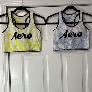 (2) Aeropostale brand workouts tops Size Large